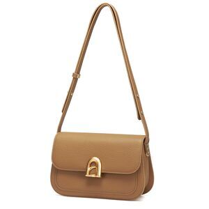 6867 LA FESTIN Fall Winter Crossbody Bag Vintage Shoulder Bag Khaki Leather